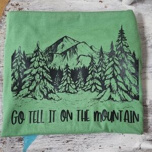 New Bella Canvas Go Tell It On The Mountain Tee